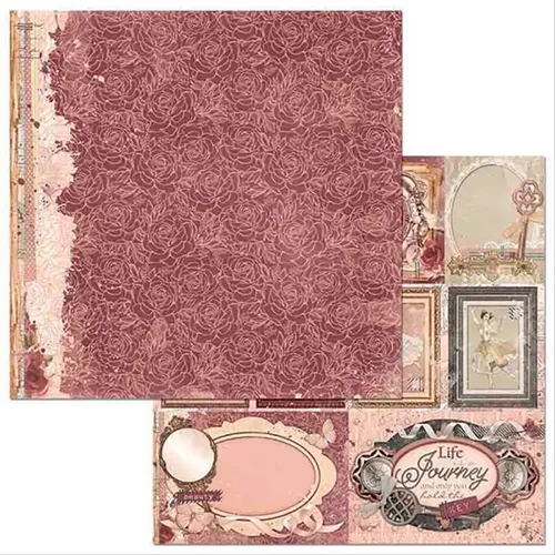 [OUTLET] PAPEL SCRAP DF - CHARMED - PETALAS -